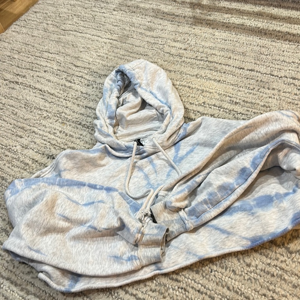 Divided size small cropped hoodie​​​​